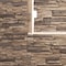 Ekena Millwork 45 3/4"W x 24 1/2"H x 1 1/4"D Canyon Ridge Stacked Stone Faux Stone Siding Panel Smokey Ridge PNU24X48CNSR - alternate 7